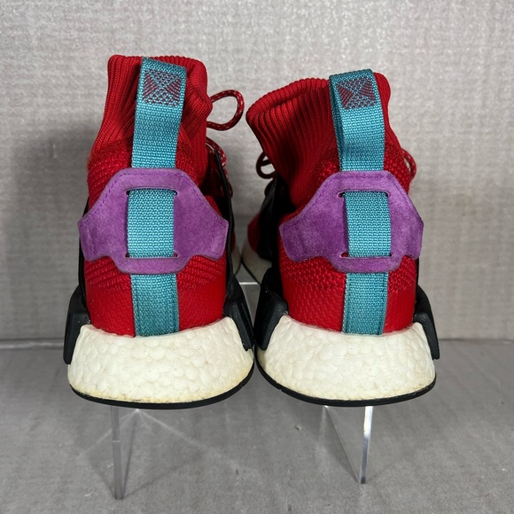 Adidas Men's Red NMD XR1 BZ0632 Running Shoes Size 9 - Picture 5 of 7